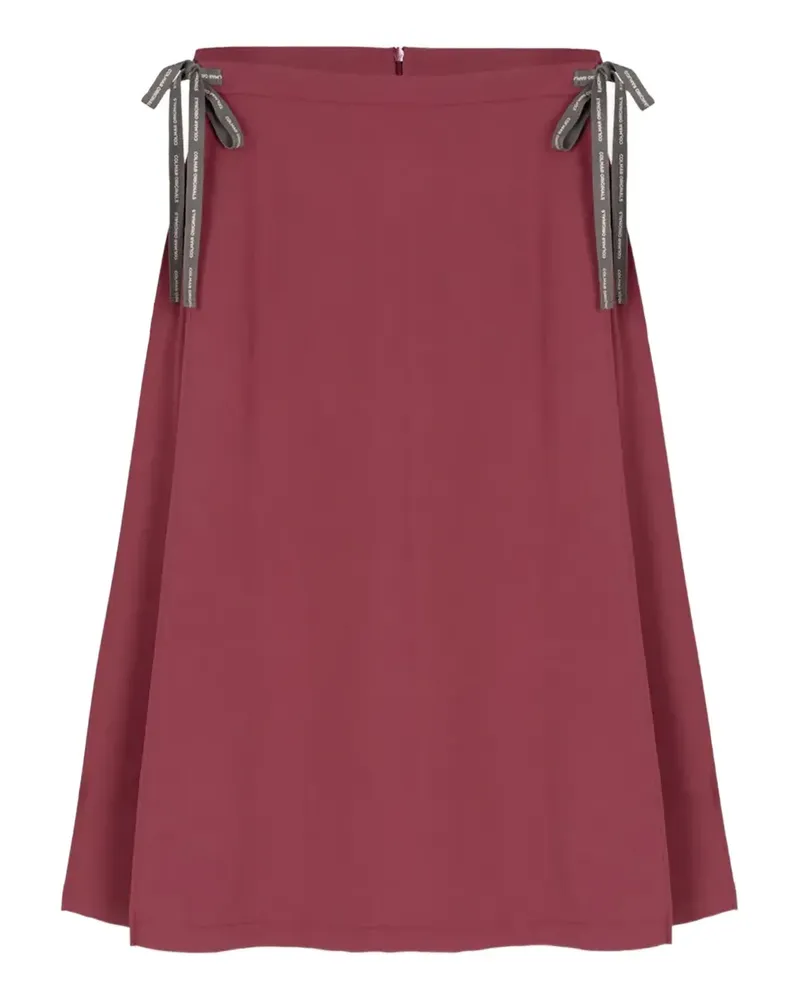 Colmar ribbon tie midi skirt - Rot Rot