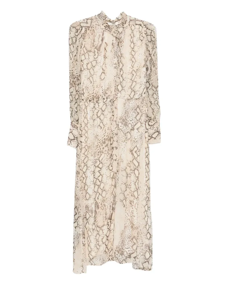 ba&sh Sahara Midikleid - Nude Nude
