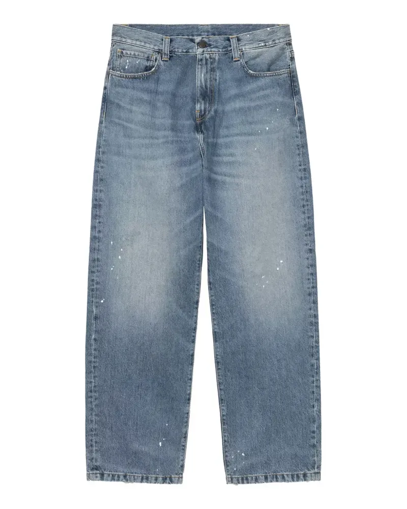 Carhartt WIP Jeans mit Farbklecks-Print - Blau Blau