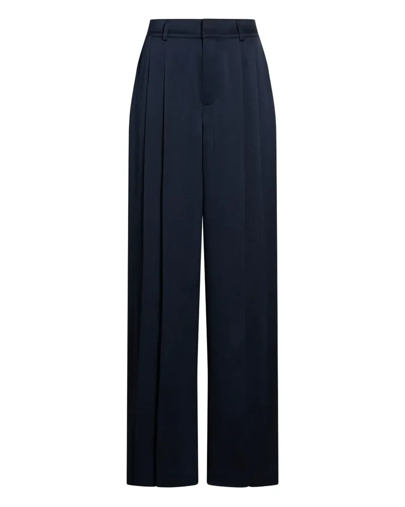 Cinq à Sept Marne pleated trousers - Blau Blau