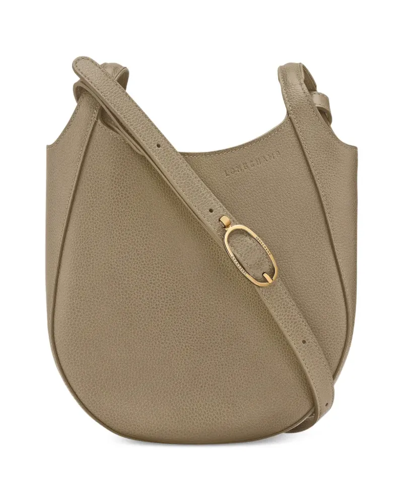 Longchamp Kleine Le Foulonné Umhängetasche - Nude Nude
