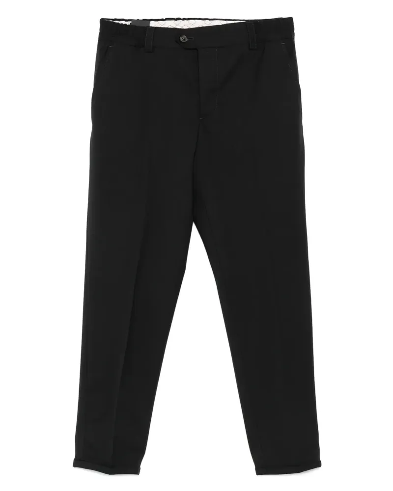 PT TORINO Hose mit elastischem Bund - Schwarz Schwarz