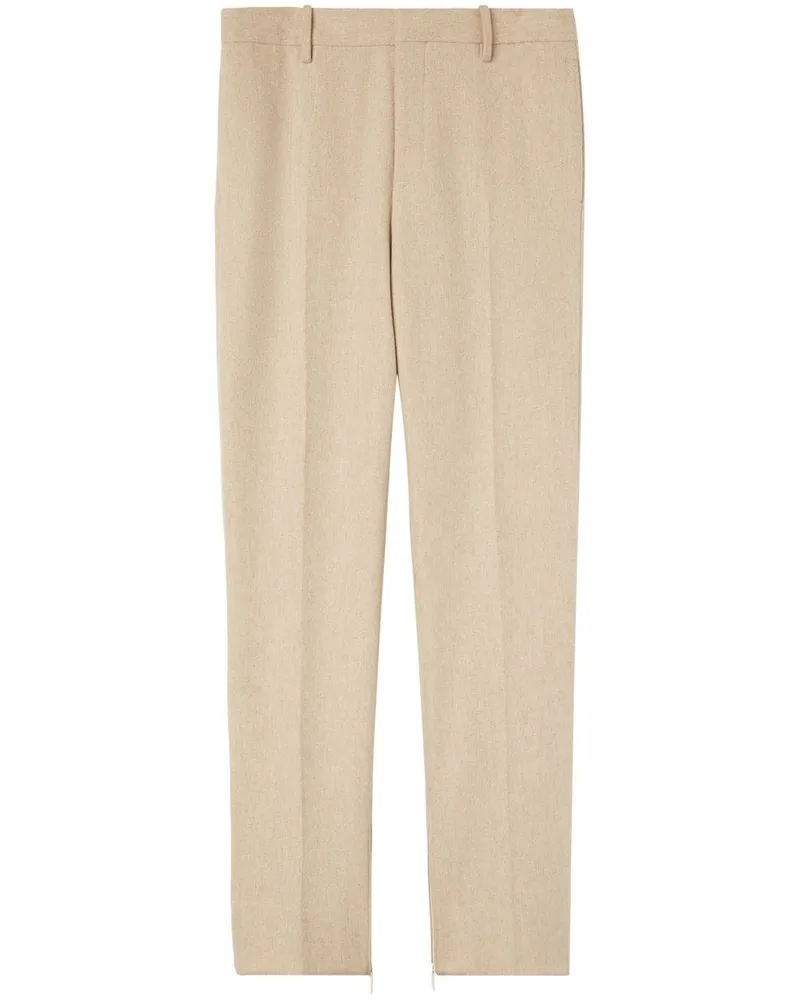 OFF-WHITE Slim-Fit-Hose mit Logo - Nude Nude