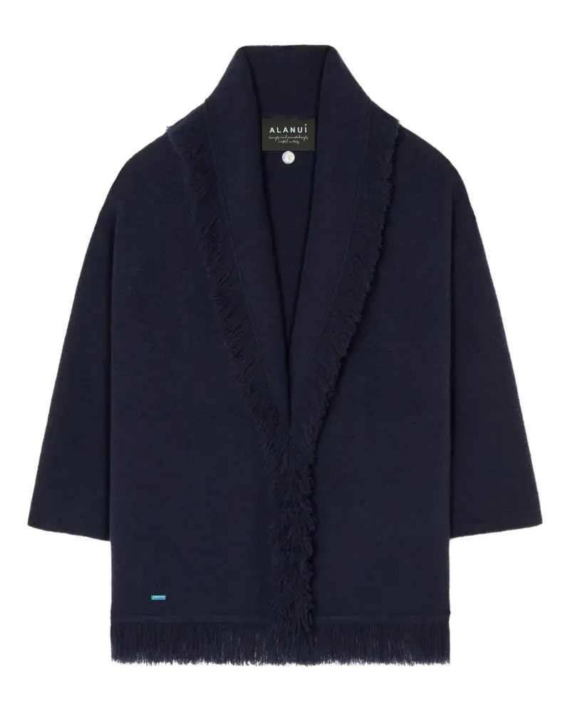 Alanui Cardigan mit Fransen - Blau Blau