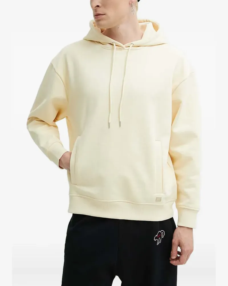 HUGO BOSS drawstring pouch hoodie - Nude Nude