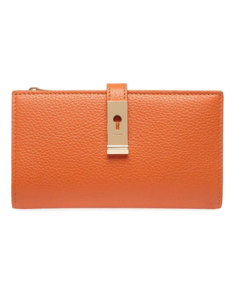 Bally Lock Me Portemonnaie - Orange Orange
