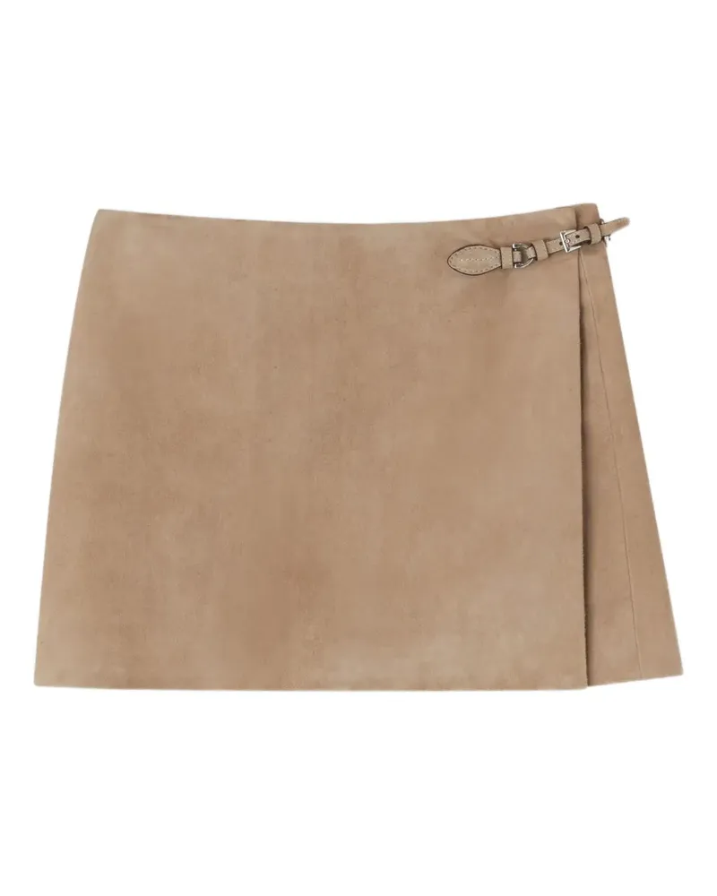 Ermanno Scervino Wickelrock mit Schnallenverschluss - Braun Braun
