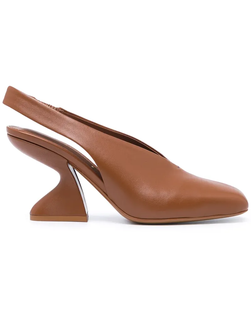 Ferragamo Sloane Pumps 85mm - Braun Braun