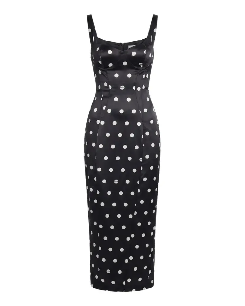 NICHOLAS Dominique panelled maxi dress - Schwarz Schwarz