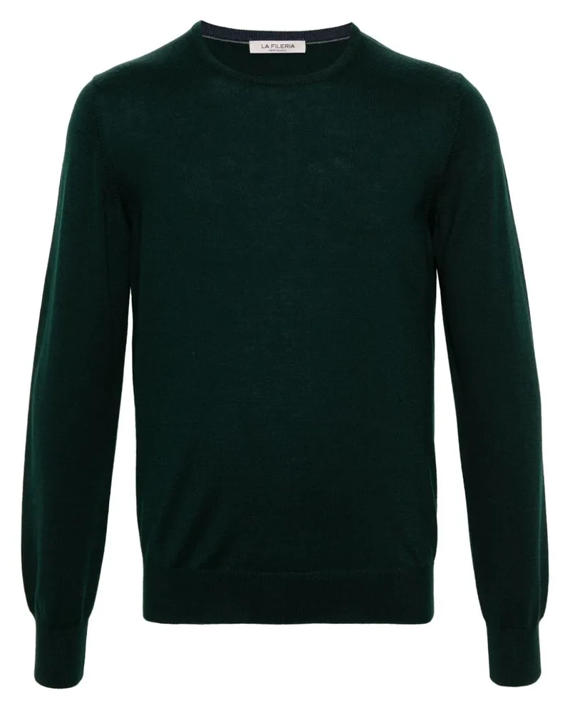 La Fileria Pullover mit Rundhalsausschnitt - Grün Grün