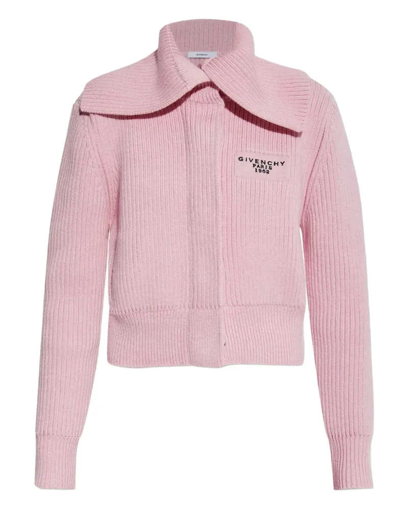 Givenchy Gerippter Cardigan - Rosa Rosa