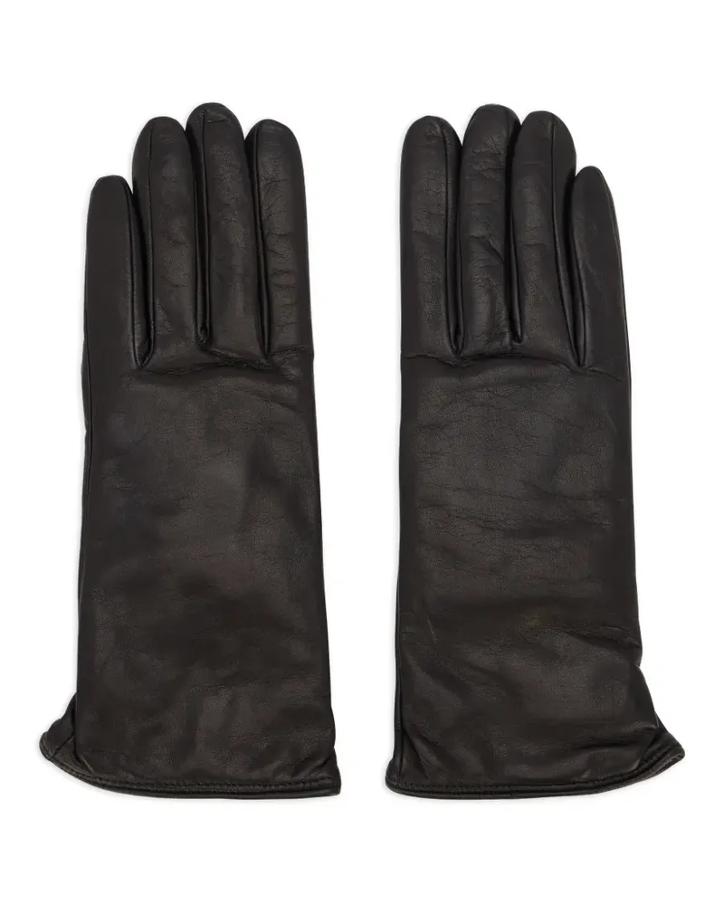 MOORER Handschuhe aus Leder - Schwarz Schwarz