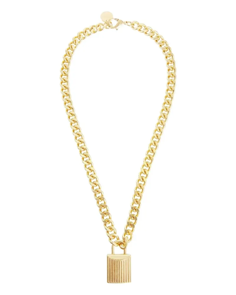 Tom Ford Halskette mit Schloss - Gold Gold