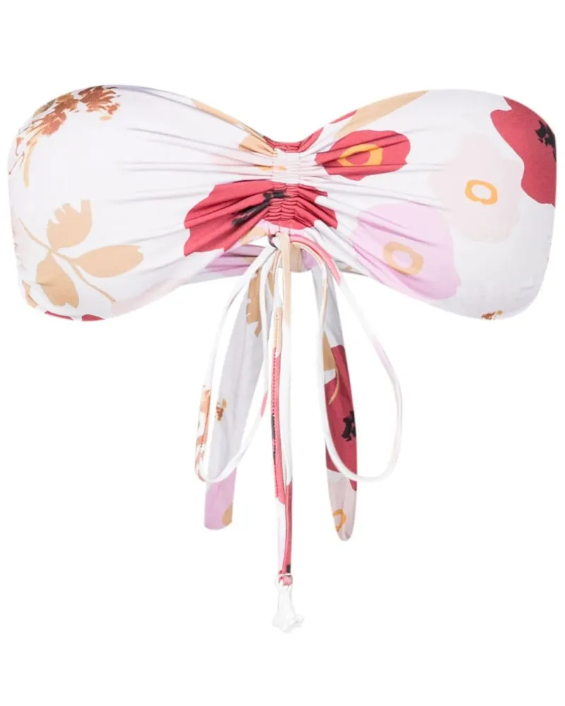 Clube Bossa Percy Bikinioberteil mit Blumen-Print - Nude Nude