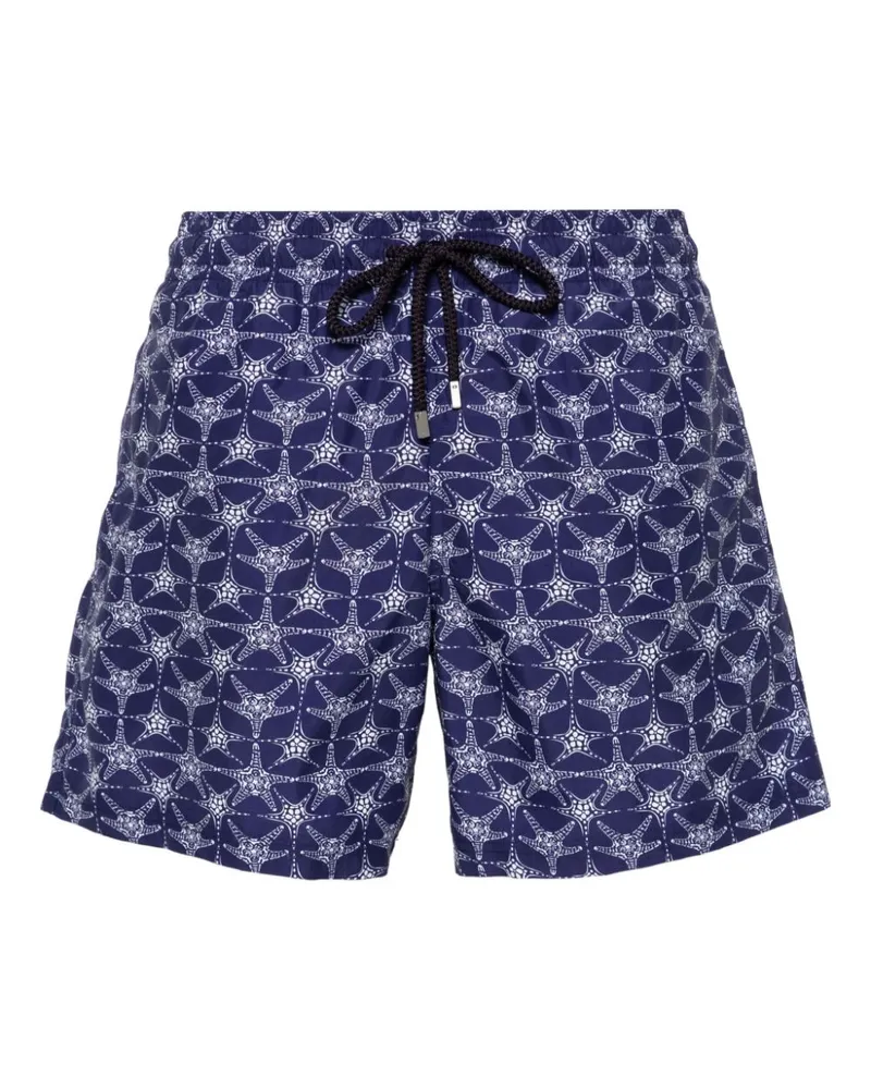 Vilebrequin Badeshorts mit Seesterne-Print - Blau Blau