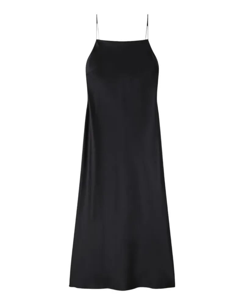 Joseph Cloe spaghetti-strap midi dress - Schwarz Schwarz