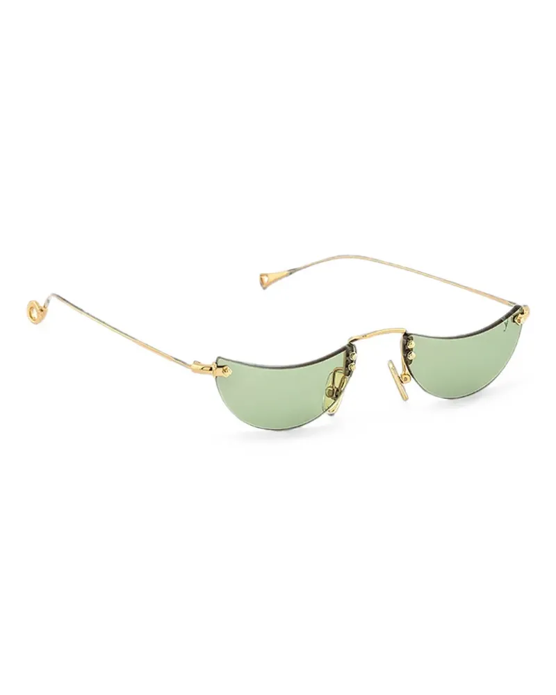 Eyepetizer Eclissi geometric-frame sunglasses - Gold Gold