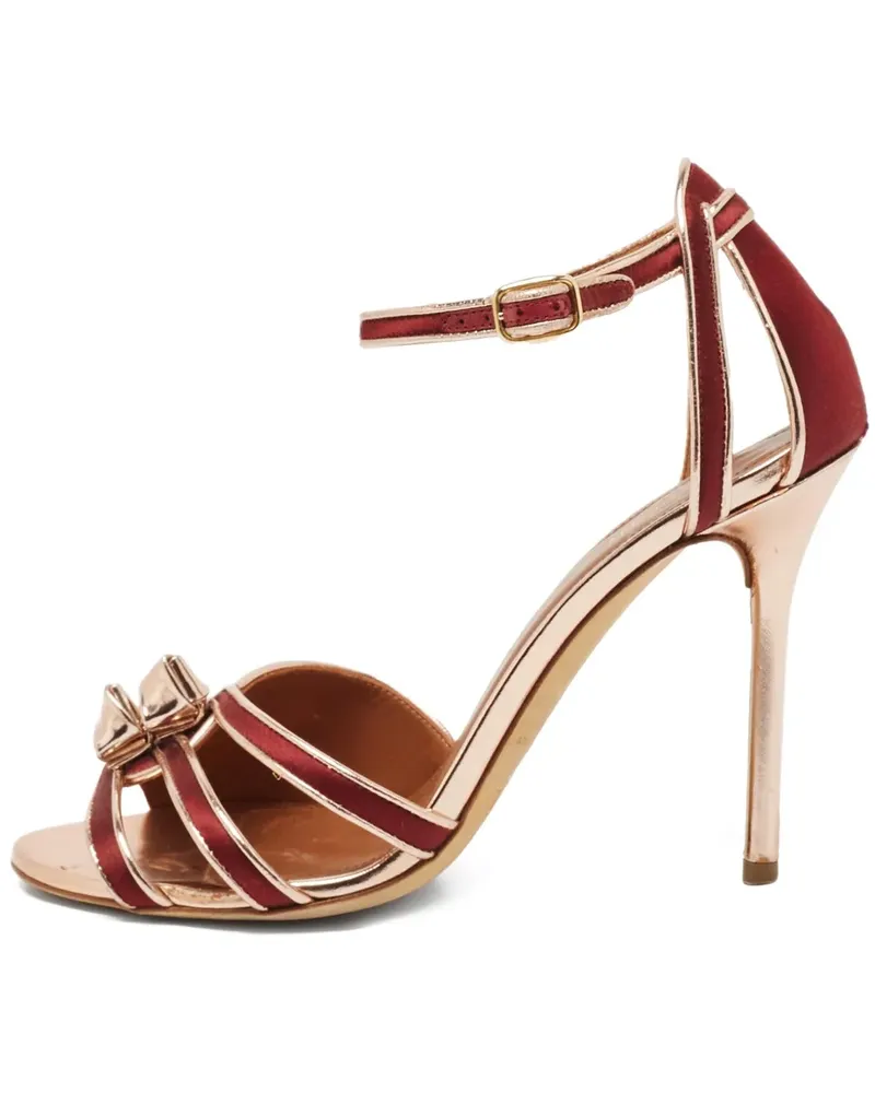 Malone Souliers Pre-owned Riemensandalen 100mm - Rot Rot