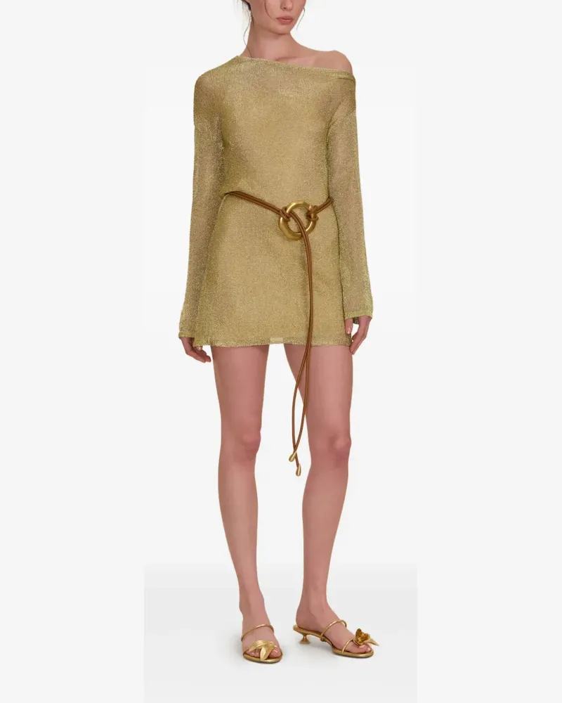 Cult Gaia Karishma Minikleid - Gold Gold