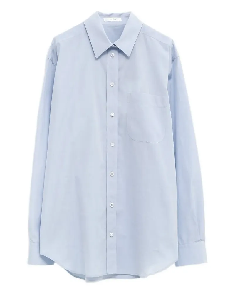 The Row Langärmeliges Hemd - Blau Blau