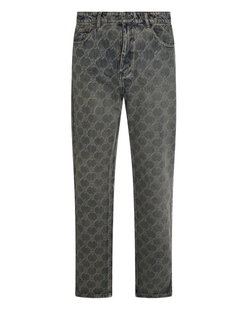 Daily Paper Jeans mit Logo-Print - Blau Blau