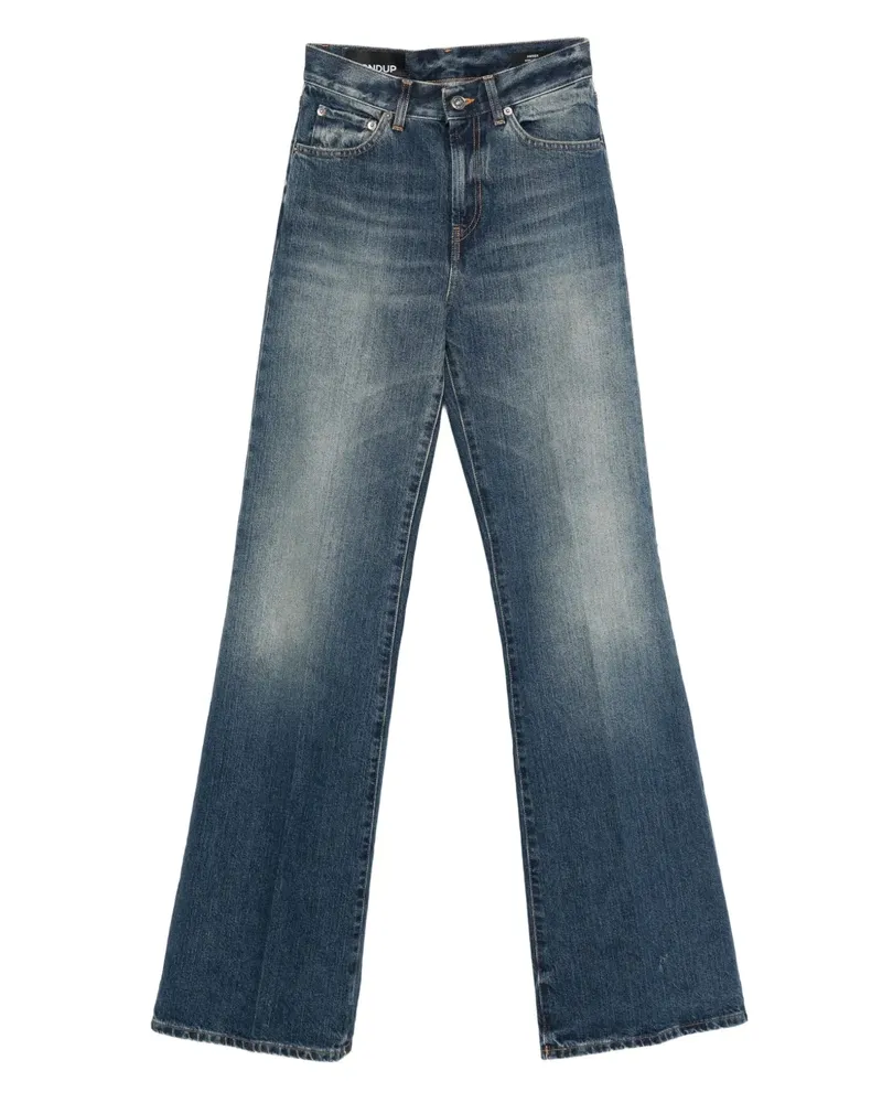 Dondup Amber Wide-Leg-Jeans - Blau Blau