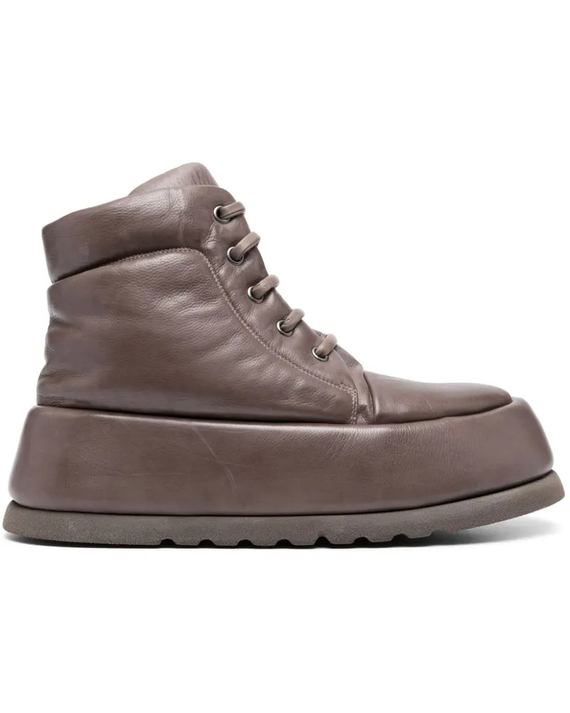 Marsèll Stiefel mit Plateausohle - Braun Braun