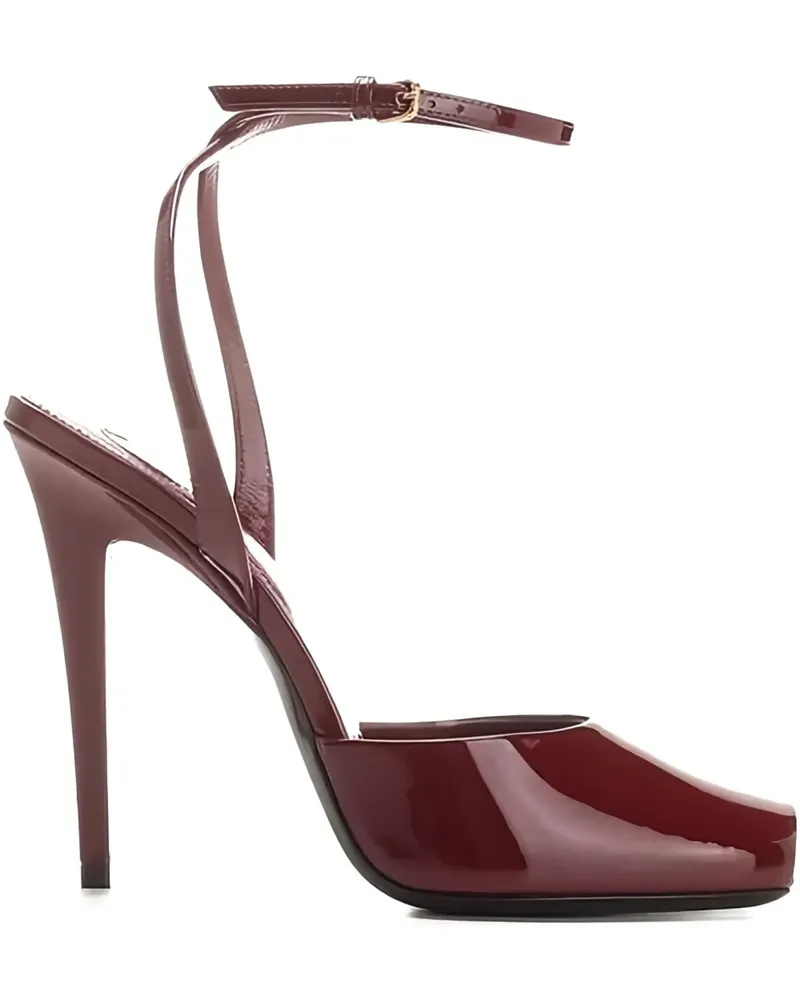 Saint Laurent La Scandale Pumps 110mm - Rot Rot
