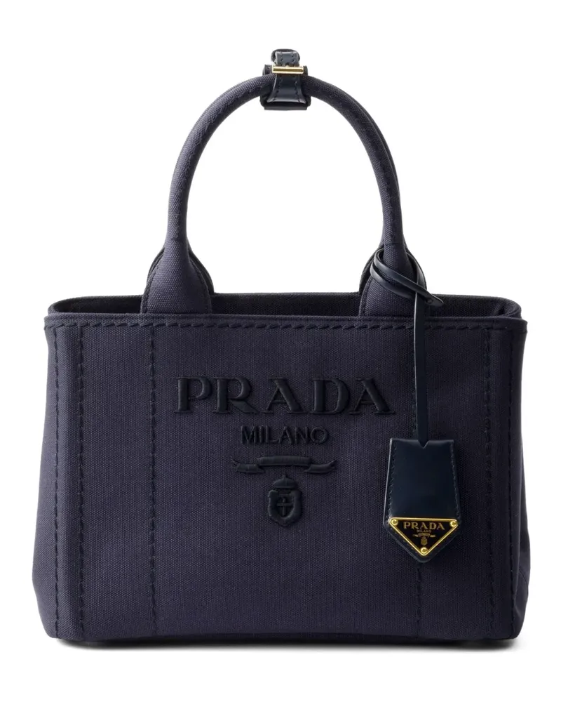 Prada Kleine Jardinière Tote Bag - Blau Blau