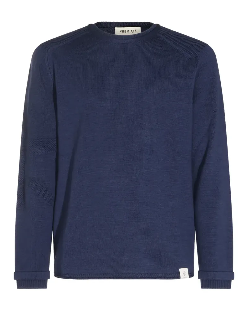 Premiata Pullover mit Indigo-Muster - Blau Blau