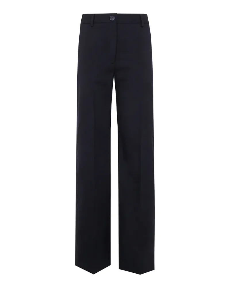 Paul Smith Hose mit Bügelfalten - Schwarz Schwarz