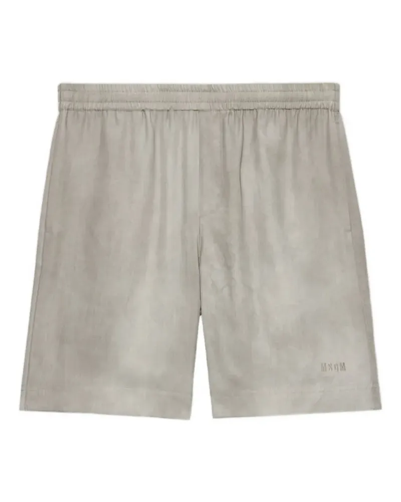 MSGM elasticated track shorts - Grau Grau