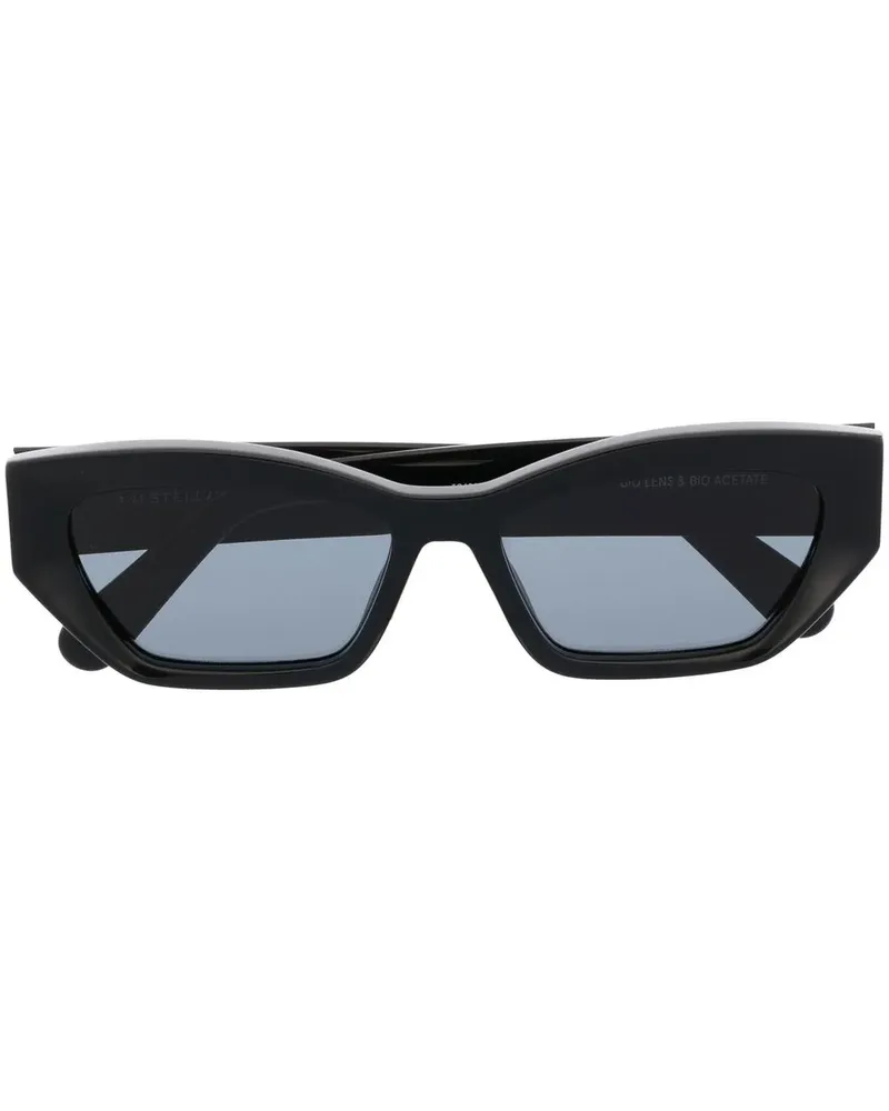 Stella McCartney Verzierte Cat-Eye-Sonnenbrille - Schwarz Schwarz