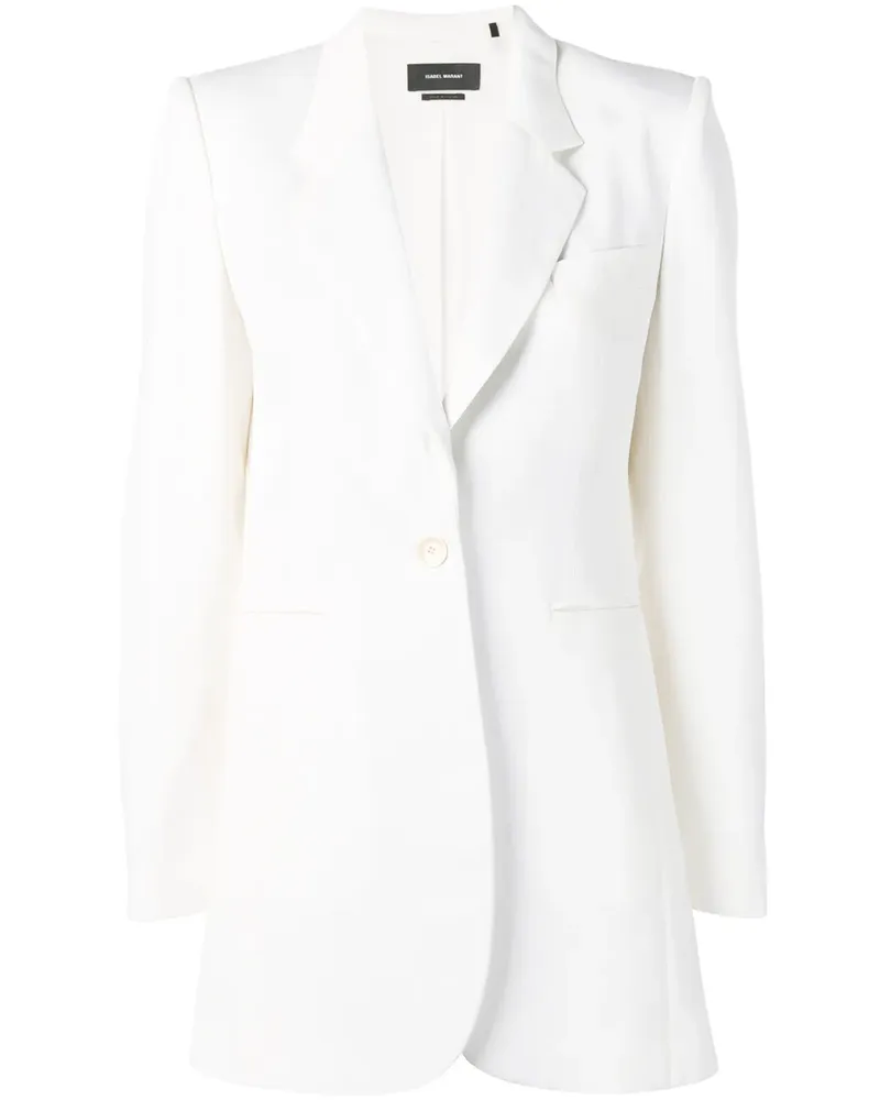 Isabel Marant Klassischer Blazer - Weiß Weiß