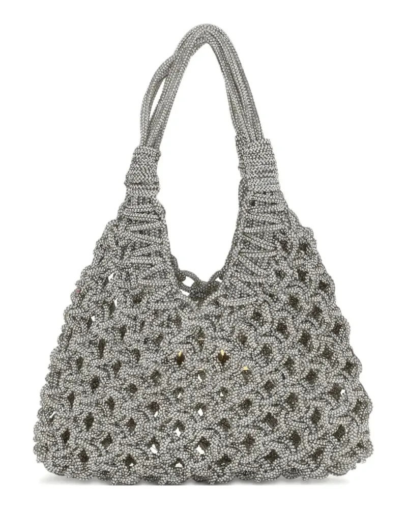 HIBOURAMA Kleine Vannifique Handtasche - Silber Silber
