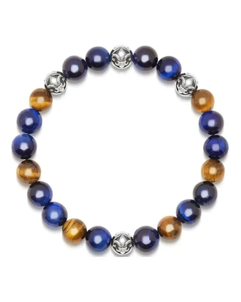 Nialaya Geflochtenes Armband - Blau Blau