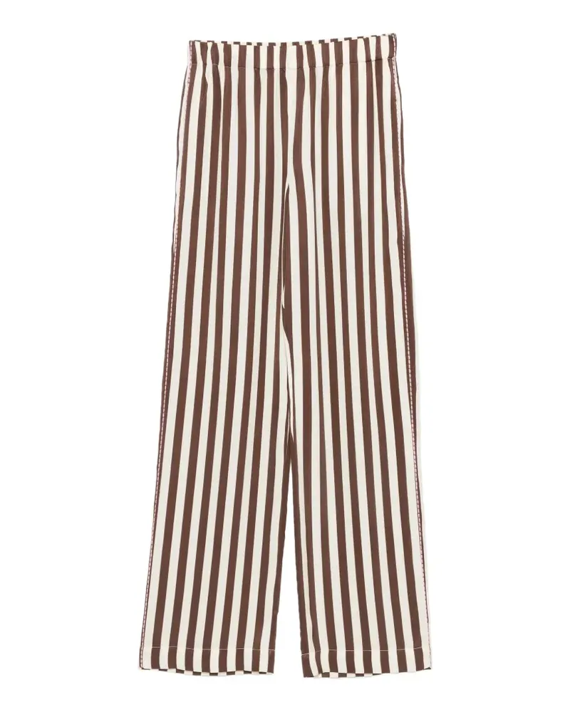 Stine Goya striped palazzo pants - Nude Nude