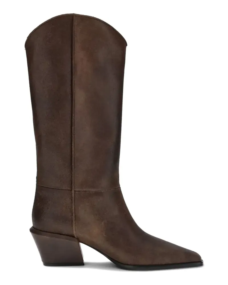Paris Texas Bettina Cowboystiefel - Braun Braun