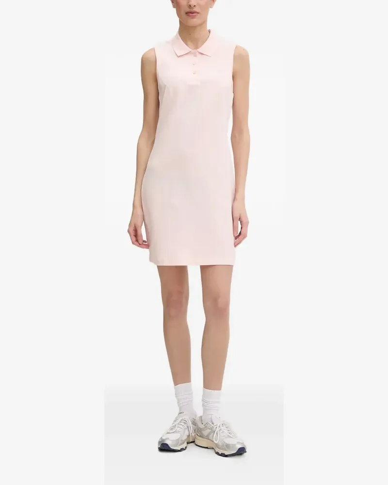 Guess sleeveless polo-collar mini dress - Rosa Rosa