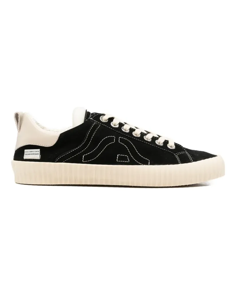 Springa Wavy logo-appliqué sneakers - Schwarz Schwarz