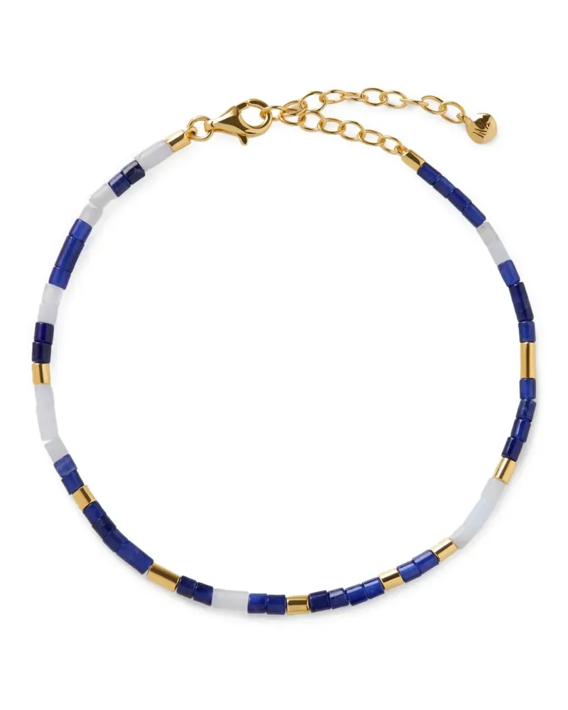 Monica Vinader Delphi Multi Armband mit Schmucksteinen - Blau Blau