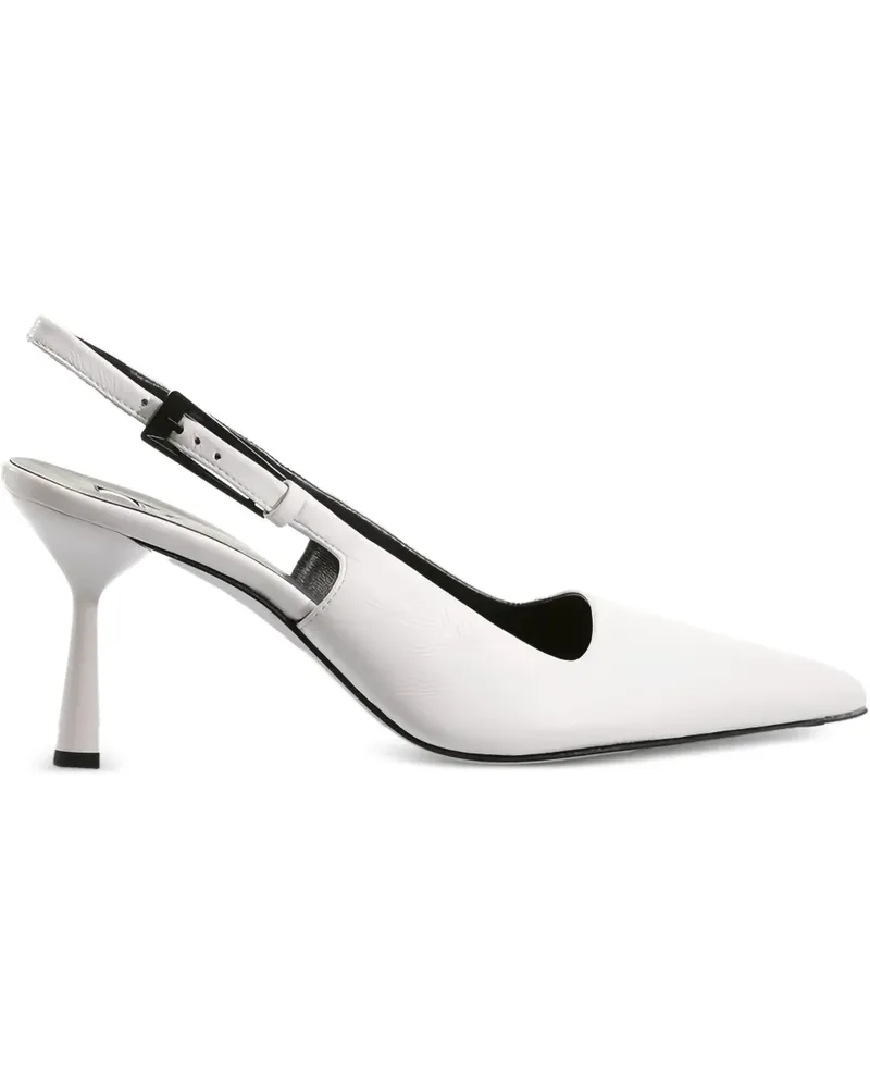 Högl Spitze Ruby Slingback-Pumps - Weiß Weiß