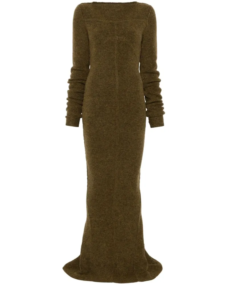 Rick Owens Luna Abendkleid - Braun Braun