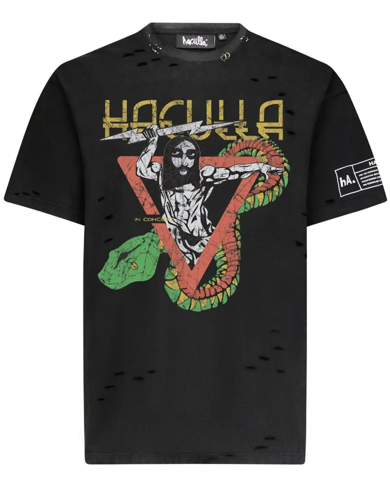Haculla In Concert T-Shirt - Schwarz Schwarz