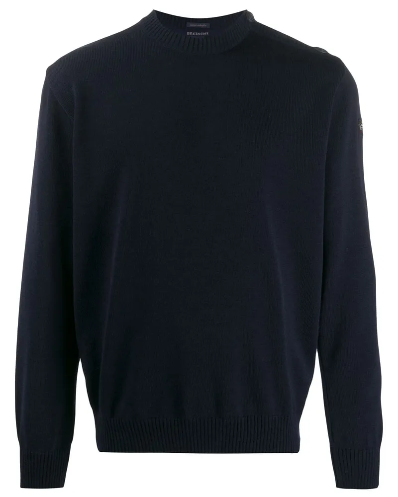 Paul & Shark Pullover mit Rundhalsausschnitt - Blau Blau