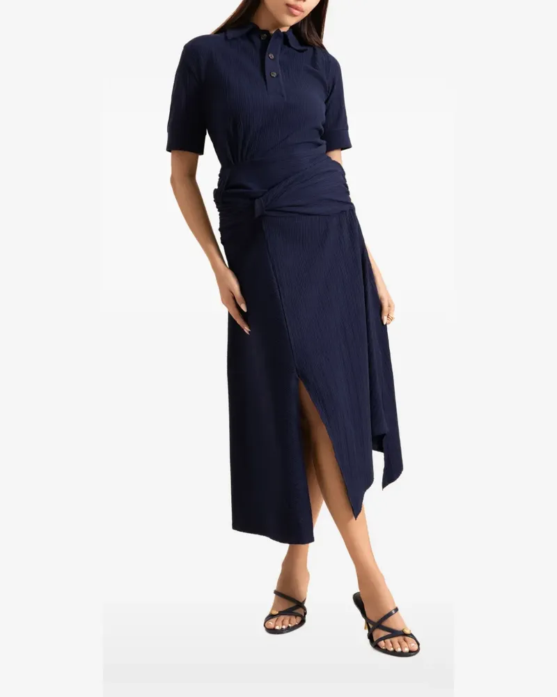 Victoria Beckham short-sleeve polo shirt - Blau Blau