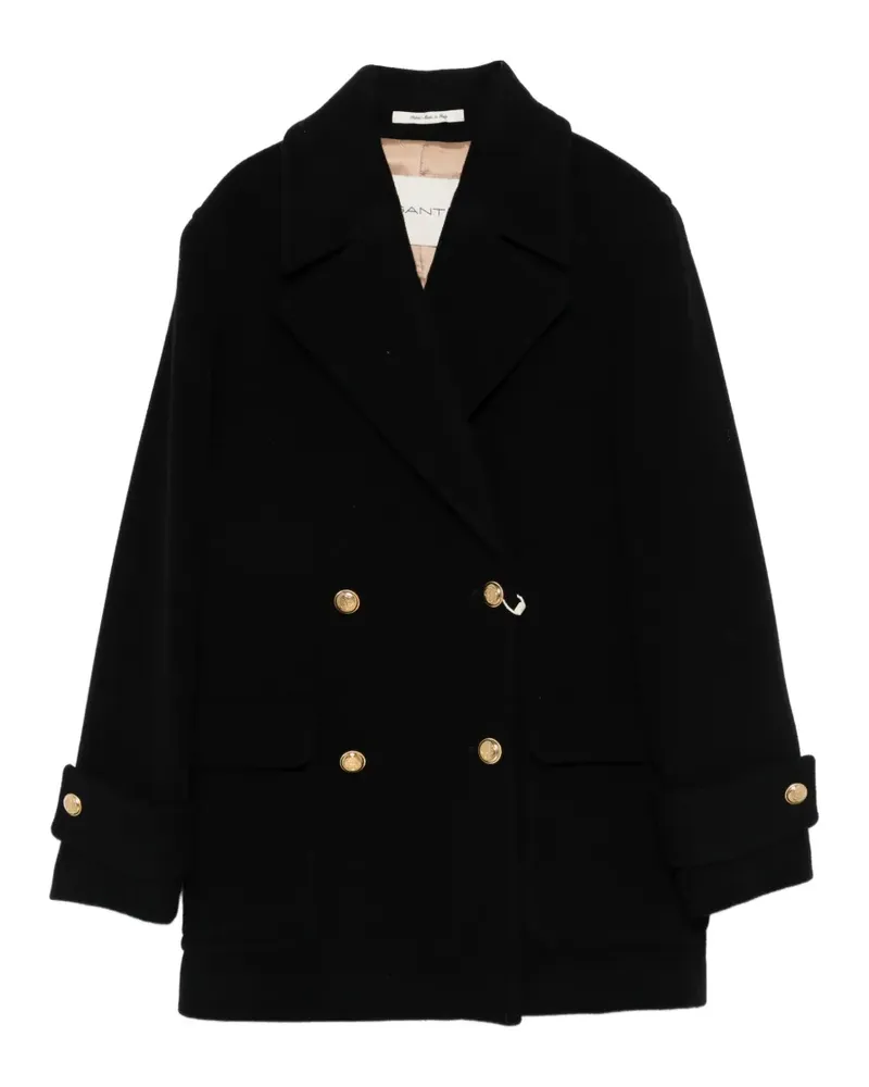 Gant Cabanjacke mit fallendem Revers - Schwarz Schwarz