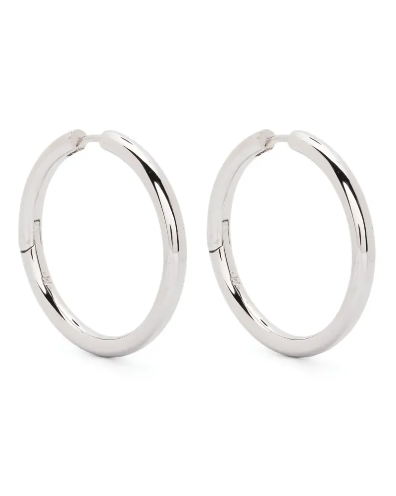 Missoma Große Creolen - Silber Silber