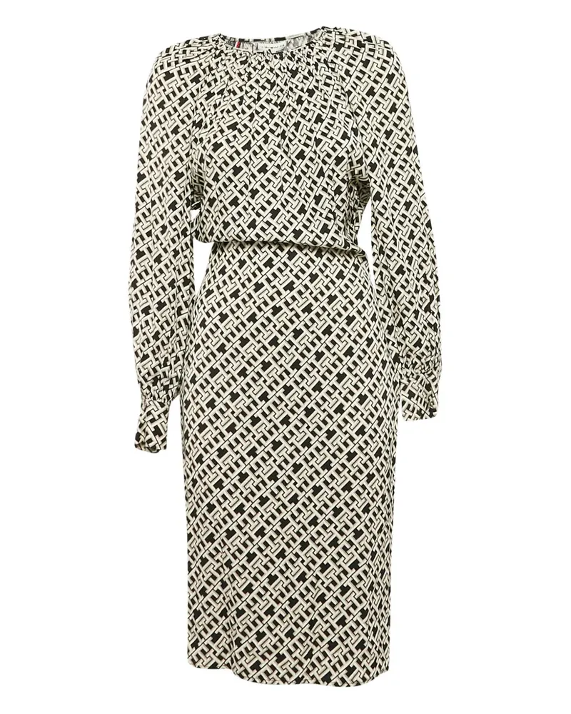 Tommy Hilfiger Kleid mit Logo-Print - Nude Nude