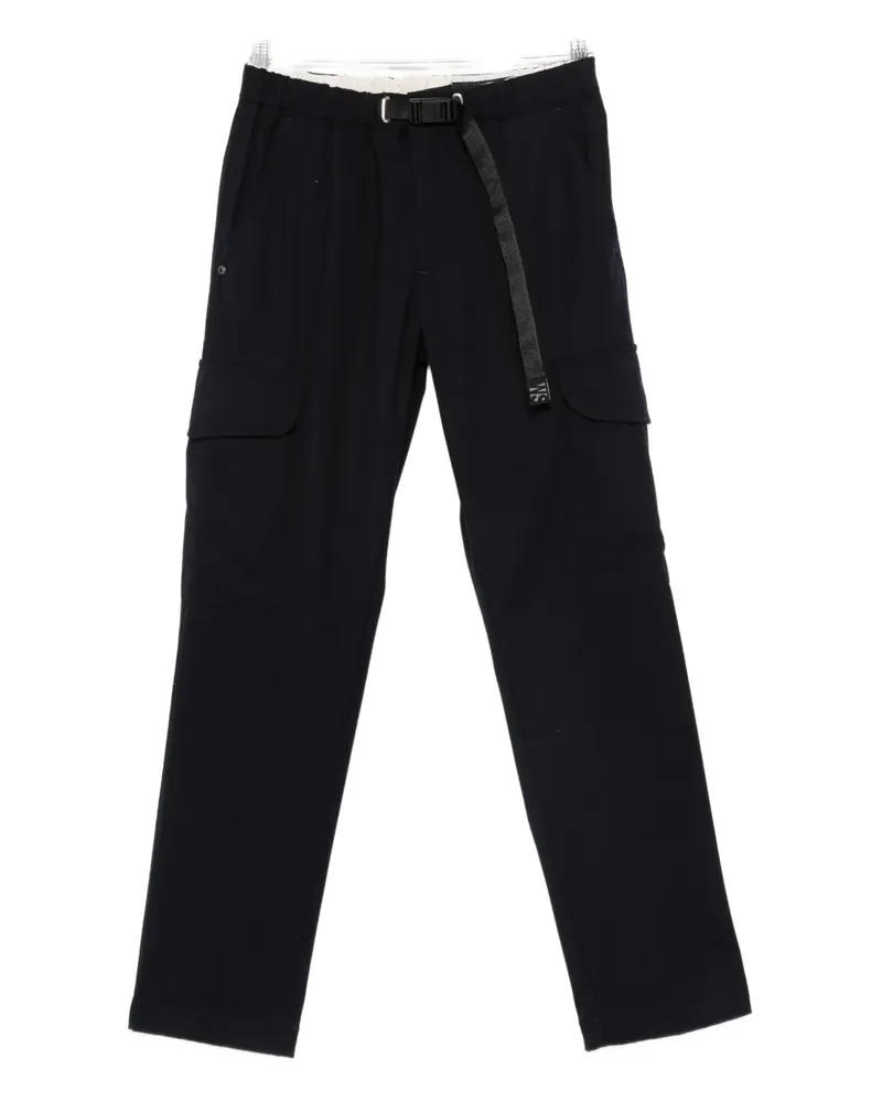 PLAN C Hose mit Gürtel - Blau Blau